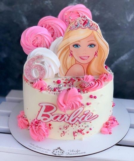 barbie doll cake